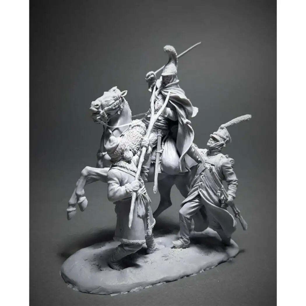 1/32 54mm Resin Model Kit Napoleonic Wars Soldiers Unpainted
