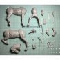 1/24 Resin Model Kit Japanese Samurai Rider Death Dealer Fantasy Unpainted