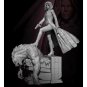 1/24 Resin Model Kit Beautiful Girl Woman Werewolf Hunter Unpainted