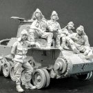 1/35 5pcs Resin Model Kit Japanese Soldiers Tank Crew (no tank) WW2 Unpainted