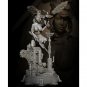1/24 108mm Resin Steampunk Model Kit Beautiful Girl Woman Unpainted