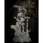 1/24 108mm Resin Steampunk Model Kit Beautiful Girl Woman Unpainted
