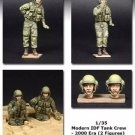 1/35 2pcs Resin Model Kit Modern Israeli Soldiers IDF Tank Crew Unpainted