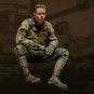 1/35 5pcs Resin Figure Kit Model US Army Tankers Fury Tank Crew WW2 Unpainted