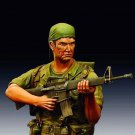 1/10 BUST Resin Model Kit US Sergeant Soldier Vietnam War Unpainted