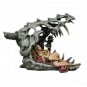 1/24 Resin Model Kit Beautiful Girl & Dragon Barbarian Miniature Unpainted