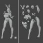 1/24 Resin Model Kit Modern Beautiful Girl Bunny Unpainted