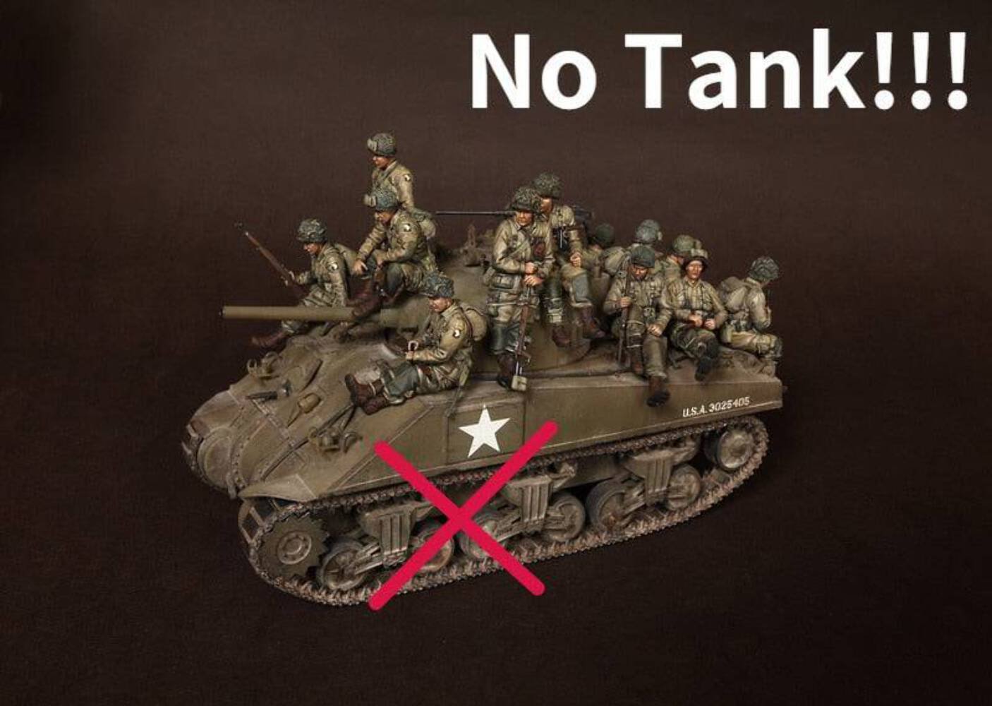 1/35 14pcs Resin Model Kit US Army 101st Airborne Division no tank WW2 Unpainted