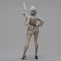 1/28 - 1/20 Resin Model Kit Modern Asian Beautiful Girl Soldier Pin Up Unpainted