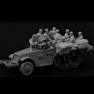 1/35 12pcs Resin Model Kit Soldiers Israel Defense Forces 1967 no car Unpainted