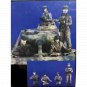 1/16 120mm Resin Plastic Model German Soldiers Tank Crews WW2 Unpainted