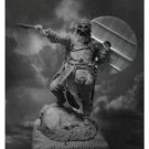 1/24 75mm Resin Model Kit German Warrior Barbarian Viking Unpainted