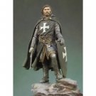 1/32 54mm Resin Figure Model Kit Medieval Knight Hospitaller Crusader Unpainted