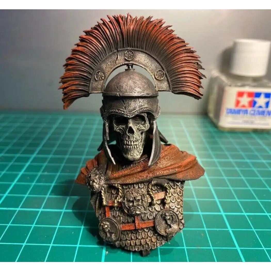 1/9 BUST 100mm Resin Model Kit Centurion Skeleton Last Warrior Unpainted
