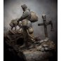 1/32 54mm Resin Model Kit Stalker with Monster Unpainted