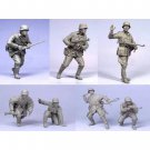 1/35 7pcs Resin Model Kit German Soldier Infantry WW2 Unpainted