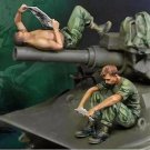 1/35 2pcs Resin Model Kit Vietnam War US Army Soldiers in Rest Unpainted