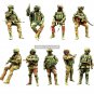 1/35 9pcs Resin Model Kit Modern Russian Soldiers Special Forces Unpainted