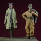1/35 2pcs Resin Model Kit British Soldiers Tank Crew WW1 Unpainted