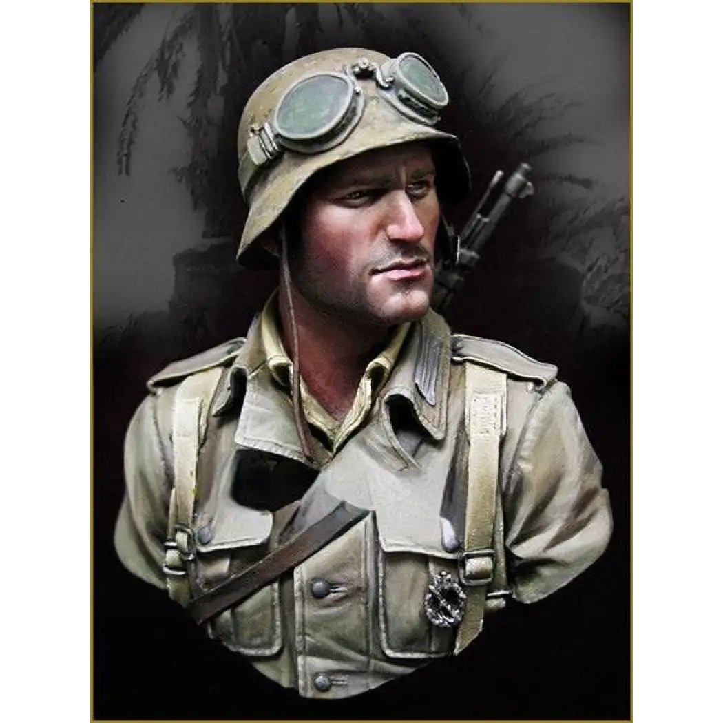 1/10 BUST Resin Model Kit German Soldiers Infantryman WW2 Unpainted