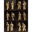 1/35 12pcs Resin Model Kit German Soldiers Fallschirmjagers WW2 Unpainted
