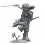 1/24 75mm 3D Print Model Kit Girl Woman Warrior Princess Unpainted