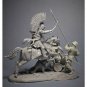 1/32 54mm Resin Model Kit Napoleonic Wars Polish Hussar & Pikemen Unpainted