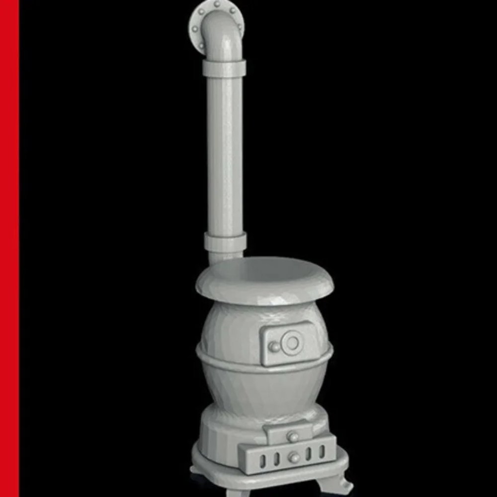 1/35 68mm Resin Model Kit Stove Accessories Unpainted