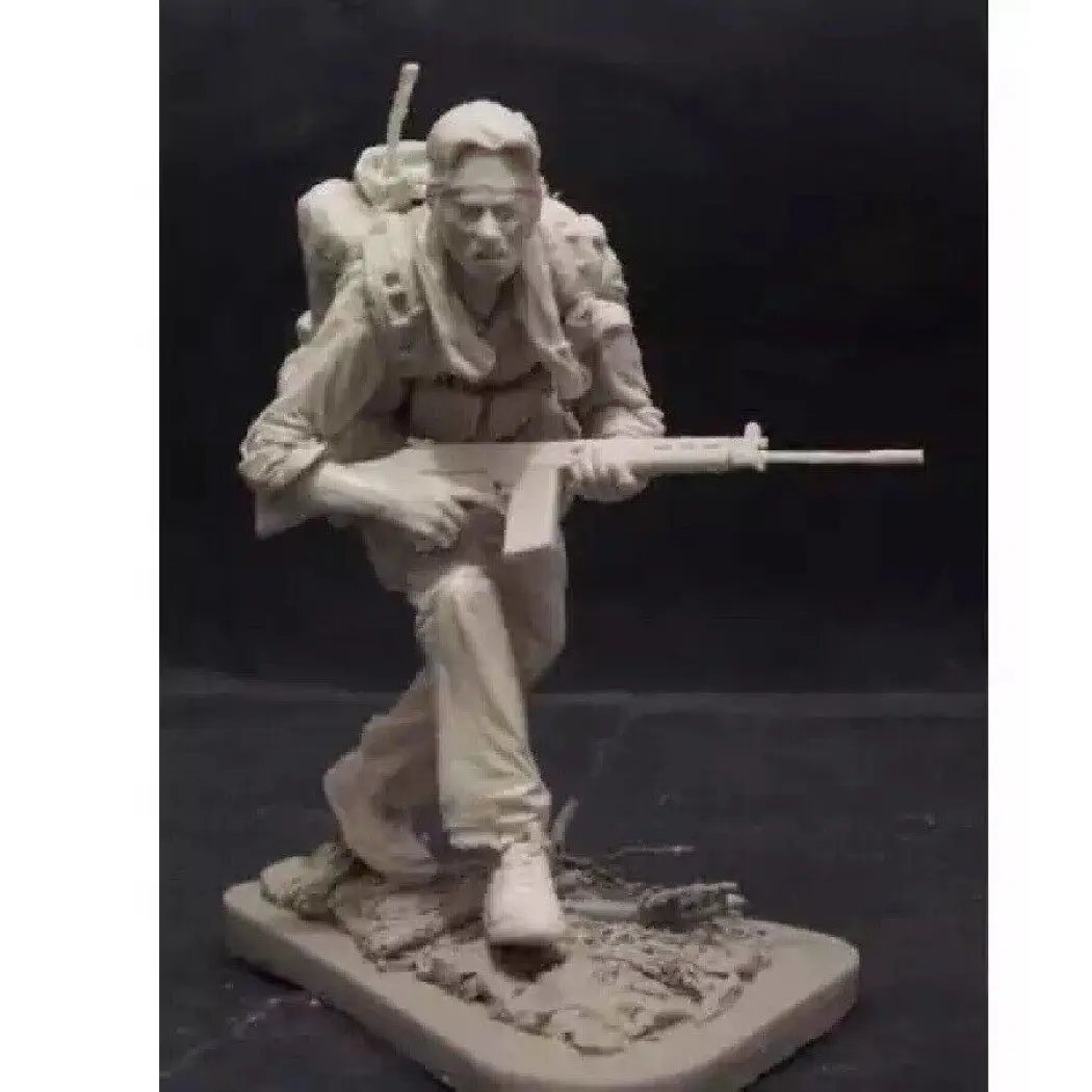 1/16 Resin Model Kit US Army Scouts Vietnam War with base Unpainted