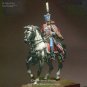 1/32 54mm Resin Model Kit French Hussar Captain Horseman A-1199 Unpainted