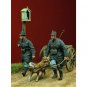 1/35 2pcs + dog Resin Model Kit Belgian Soldiers WW1 Unpainted