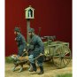 1/35 2pcs + dog Resin Model Kit Belgian Soldiers WW1 Unpainted