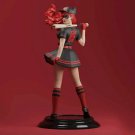 1/24 75mm 3D Print Superhero Model Kit Gotham Batgirl Unpainted