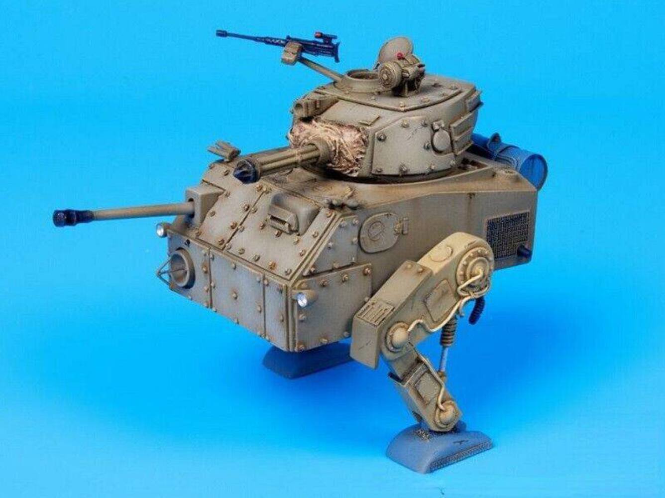 1/35 Resin Steampunk Model Kit Walking Tank Secret Weapon Sci-Fi Unpainted