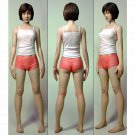 1/5 Resin Model Kit Modern Asian Beautiful Girl Unpainted