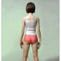 1/5 Resin Model Kit Modern Asian Beautiful Girl Unpainted