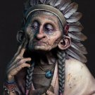 1/12 BUST Resin Model Kit Woman Native American Indian Unpainted