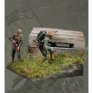 1/35 2pcs Resin Model Kit US Marines Pacific 1944 WW2 with base Unpainted