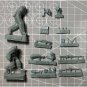 1/35 2pcs Resin Model Kit German Soldiers Gunners Normandy WW2 Unpainted