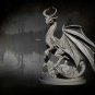 110mm Resin Model Kit Stone Mountain Dragon Fantasy Unpainted