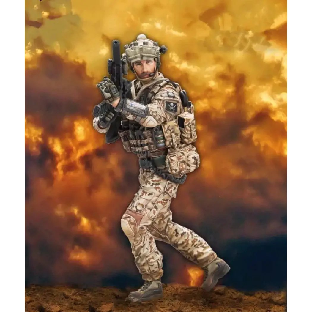 1/16 Resin Model Kit Modern Soldiers Special Seal Team Unpainted