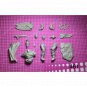1/24 100mm Resin Model Kit Warrior Barbarian Devil Unpainted