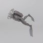 1/35 Resin Model Kit Recreational Scuba Diver WW2 Pin Up Unpainted