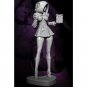 1/24 Resin Model Kit Beautiful Girl Santa Little Red Riding Hood Unpainted