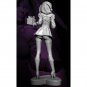 1/24 Resin Model Kit Beautiful Girl Santa Little Red Riding Hood Unpainted