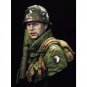 1/10 BUST Resin Model Kit US Army Soldier 101st Airborne Division WW2 Unpainted