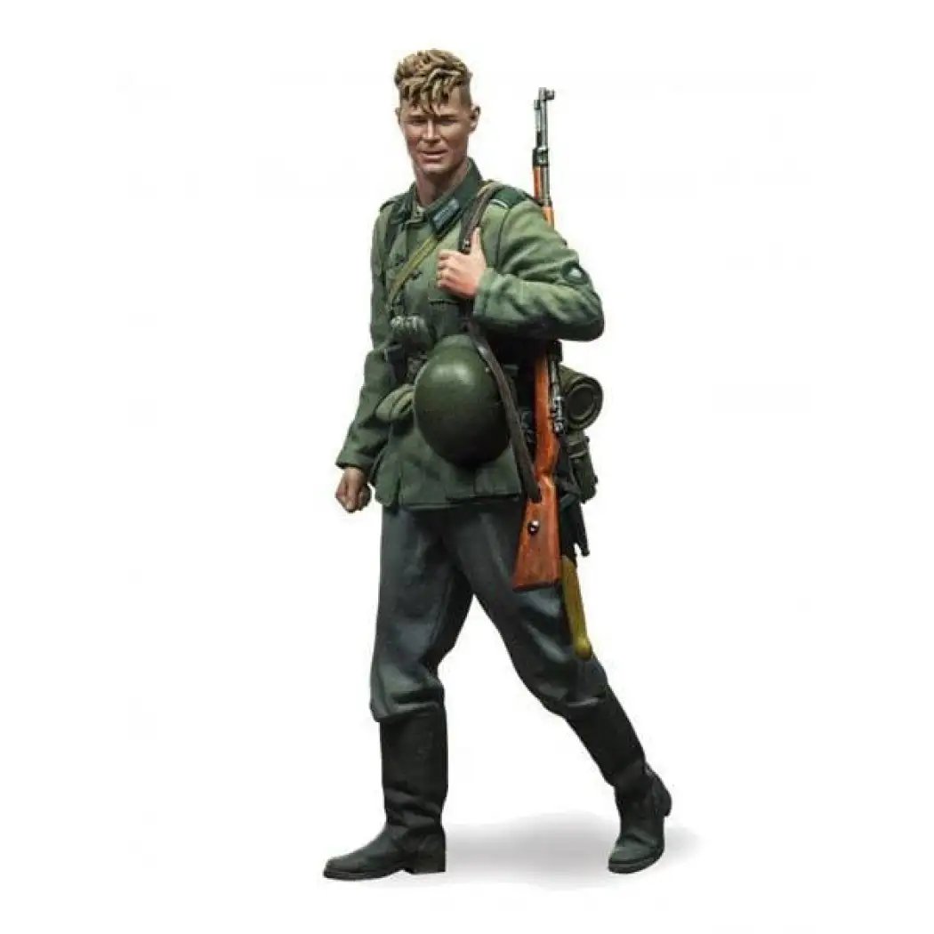 1/16 112mm Resin Model Kit German Soldier Sniper WW2 Unpainted
