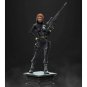 1/24 75mm 3D Print Superhero Model Kit Black Widow Beautiful Girl Unpainted