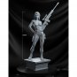 1/24 75mm 3D Print Superhero Model Kit Black Widow Beautiful Girl Unpainted