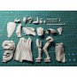 1/20 90mm Resin Model Kit Templar Medieval Knight Crusader Unpainted